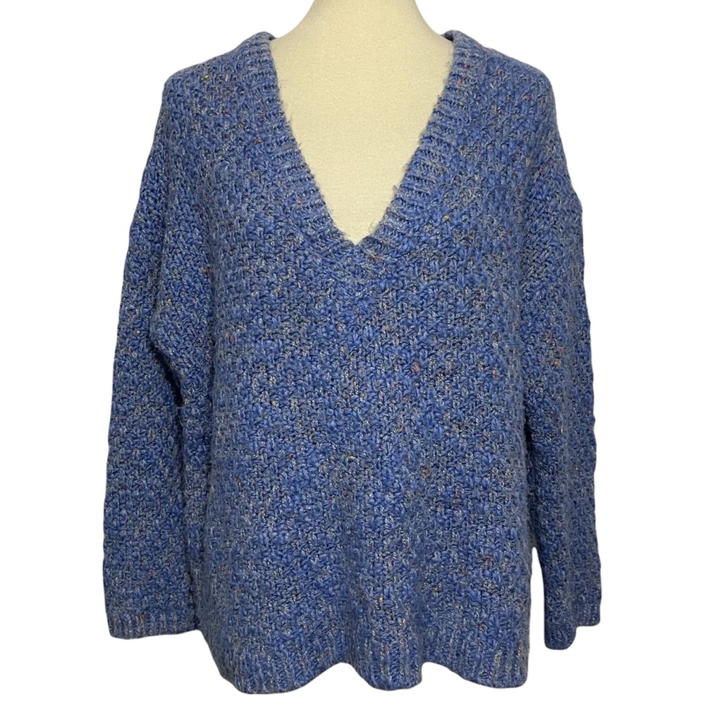 Zara Knit Pullover V-Neck Sweater